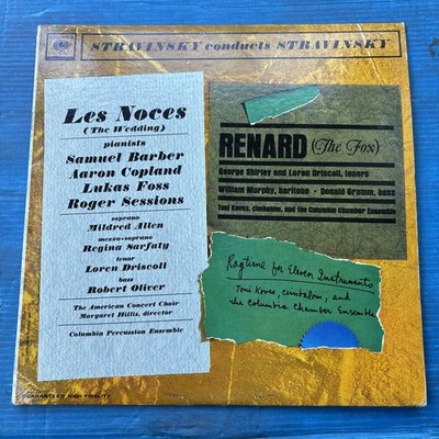 Igor Stravinsky, Stravinsky Conducts Stravinsky (Les Noces / Renard / Ragtime Fo