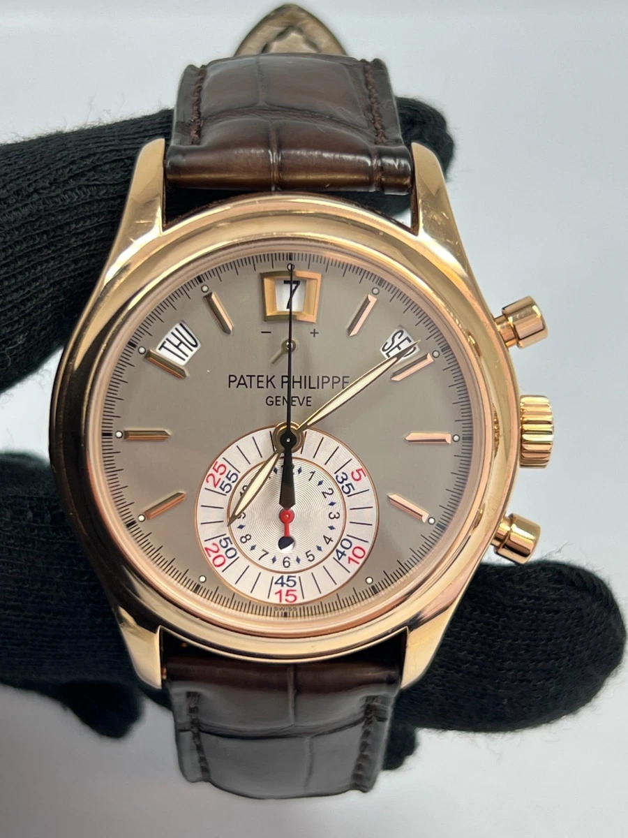 Reloj Hombre Patek Philippe Complicado Oro Rosa 18K, 5960R-001