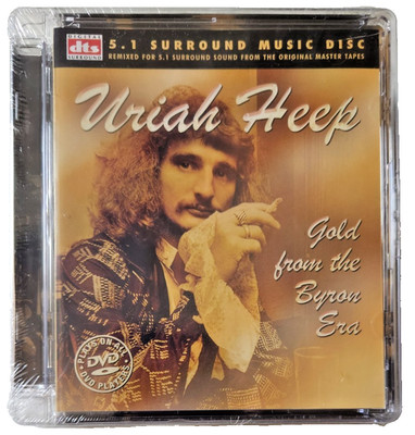 Uriah Heep Gold Byron Era DTS 5.1 Surround Music Disc NEW SEALED OOP