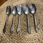 Tudor Plate Oneida Silverplate Teaspoon Set Of 5 Duchess Pattern
