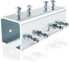 U-Shaped Strut Channel Connector For 1-5/8 X 1-5/8 Inch Unistrut Mounting Bracke