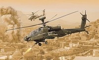 Italeri - AH-64D Apache Longbow Hubschrauber Zum Zusammenbauen Und Lackieren ...