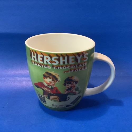 Vintage 16 OZ. Taza de café verde Hershey para hornear chocolate y cacao - Imagen 1 de 6
