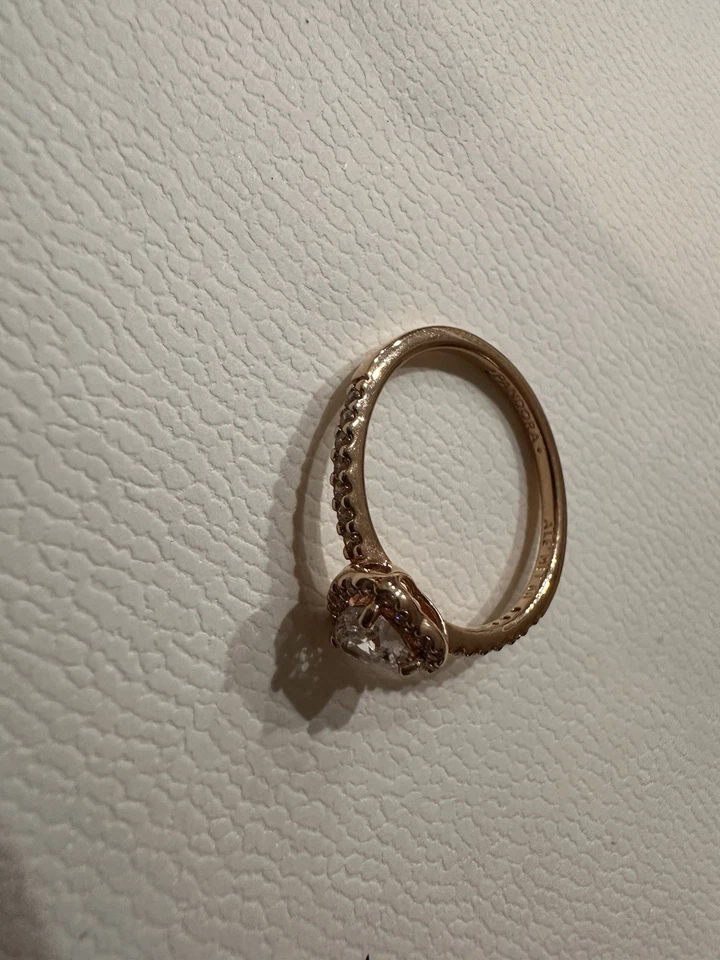 Anello Pandora Cuore In Rilievo Oro - Imagen 2 de 3