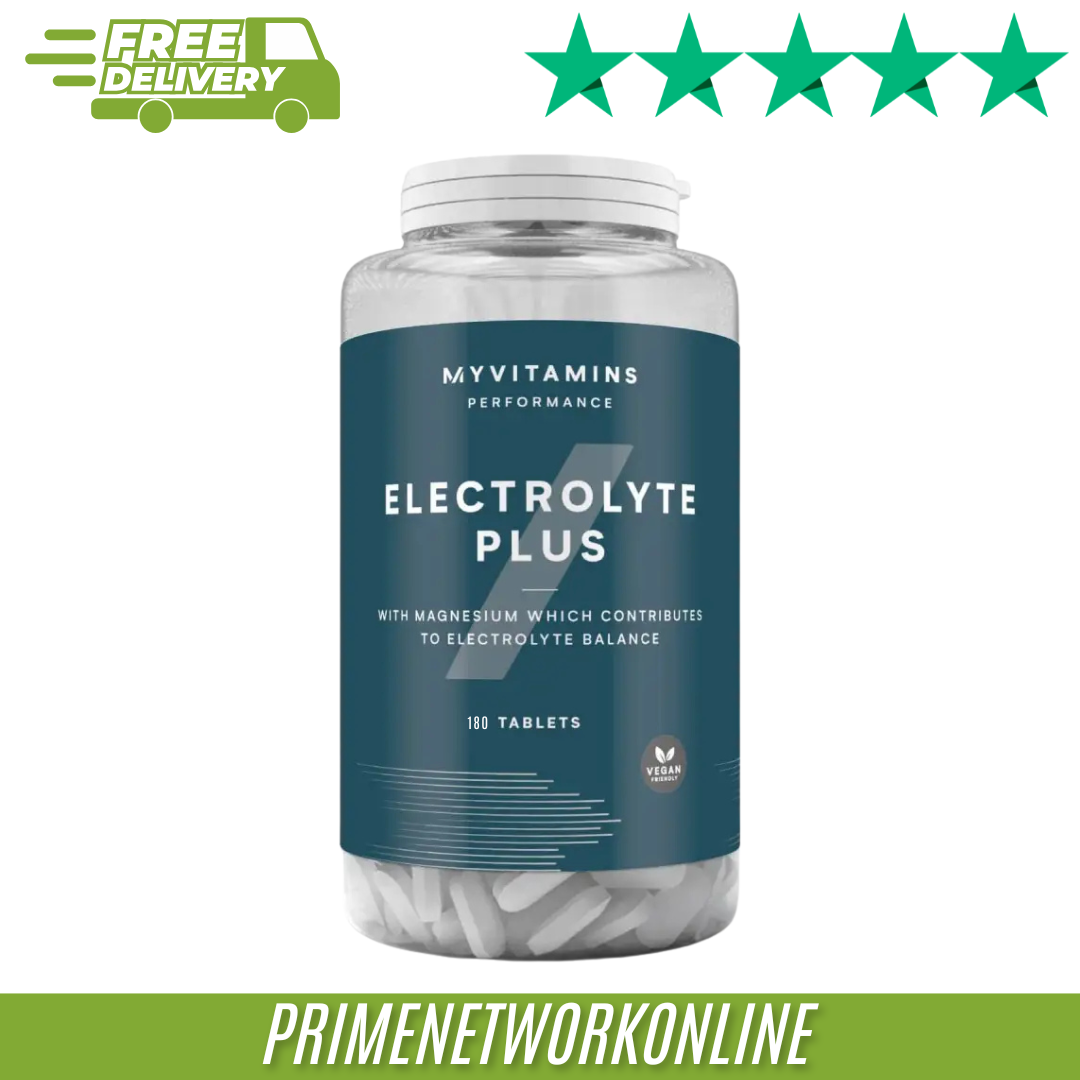 MyVitamins Electrolyte Plus 180 Tablets – Hydration Support – BBE 09/2027