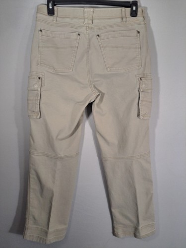 Cabela's Herren Khaki Beige Cargo Hose Stretch Utility Größe 34x32 Outdoor Arbeit - Bild 6 von 12