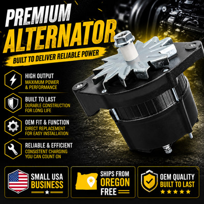 120A 14.5V Alternator Compatible with Thermo King Tripac Evolution APU, Long Lif