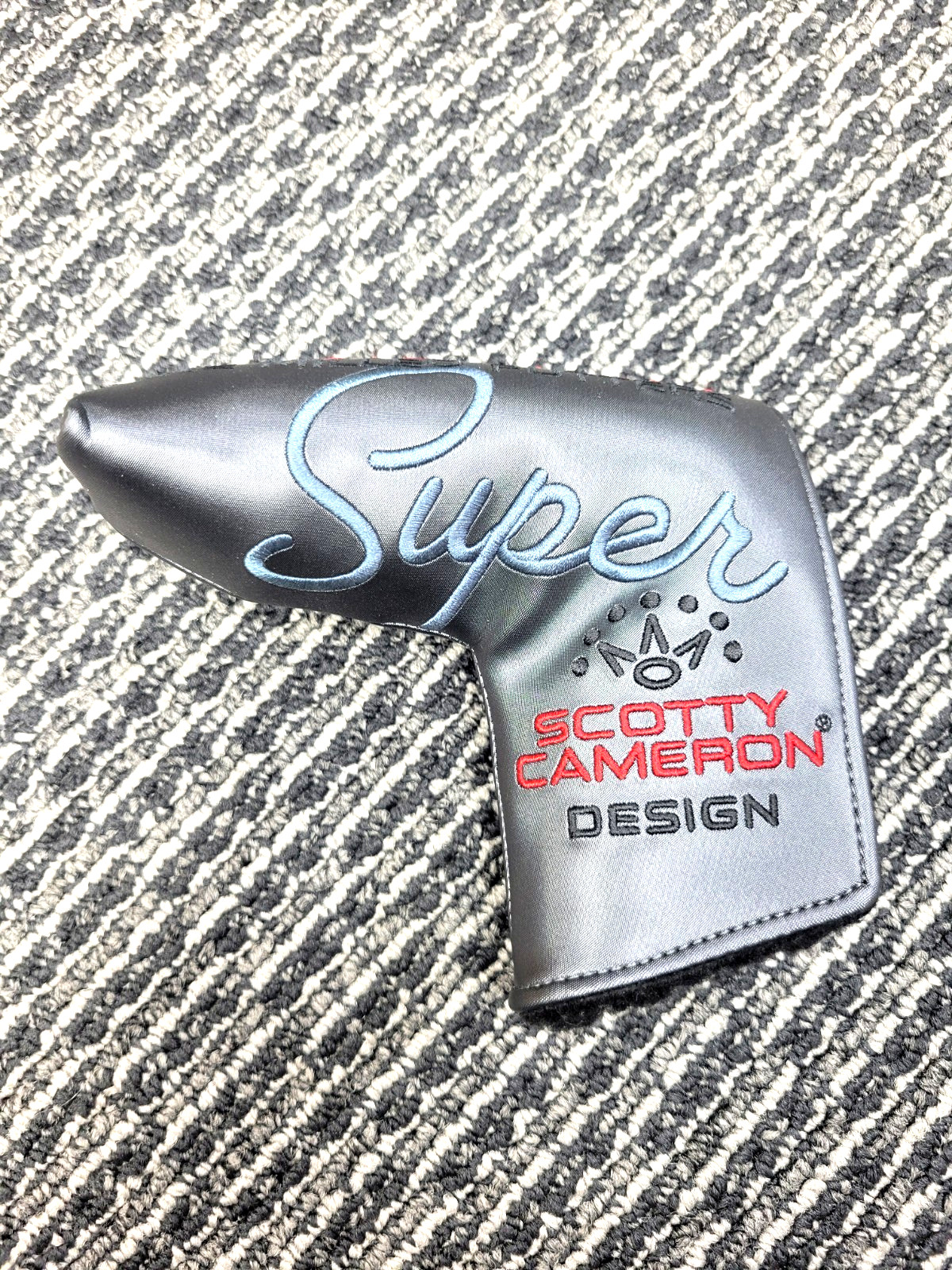 NEW Scotty Cameron  Blade Putter Headcover - Gray, Black, Red
