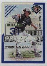 2024 Panini Prospect Edition Blue Prizm 68/149 Christian Oppor #64 1t3