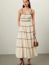 Ulla Johnson Off-White Clemente Dress Size 8 ...