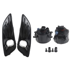 Fog Lamp Light With Cover Left Right Set Fit For 2014-2019 Ford Fiesta