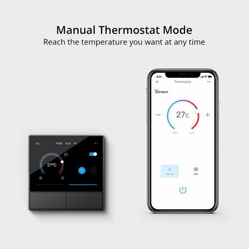SONOFF NSPanel Wifi Smart Scene Wall Touch Switch US Smart Thermostat Display - Imagen 12 de 12