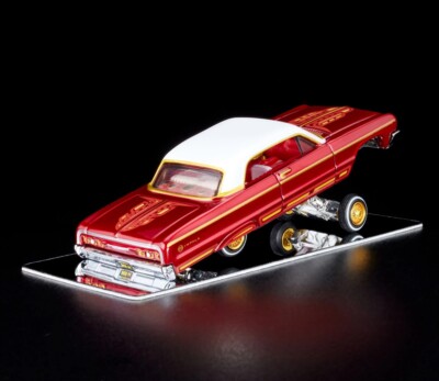ミニカー Hot Wheels 1964 Chevrolet Impala 2010 Hot Wheels HW Hot Auctions Series 64 Chevy Impala Blue