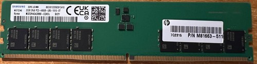 Samsung 32GB PC5-38400 DDR5 4800 MHz DIMM Desktop Memory RAM M323R4GA3BB0-CQK
