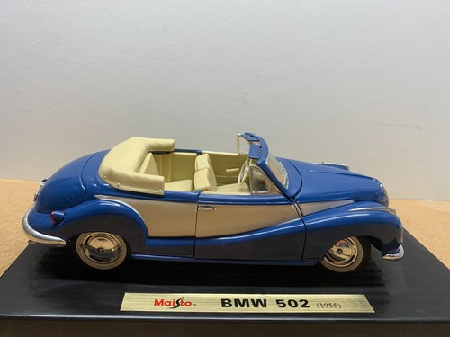 MAISTO BMW 502 1955 1/18 EN BOITE C2 - Imagen 2 de 5