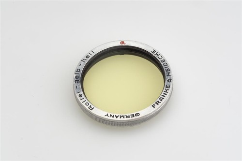 Rolleiflex Filter Medium Yellow Mittel Gelb Top Conditions (Usato) a