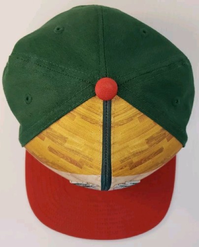 Milwaukee bucks Adidas snapback hat Buck logo Embroidered Flat Bill High Crown - Picture 10 of 22