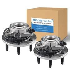 Pair Front Wheel Hub & Bearing for 4x4 1999-2006 Chevy GMC Silverado Sierra 1500