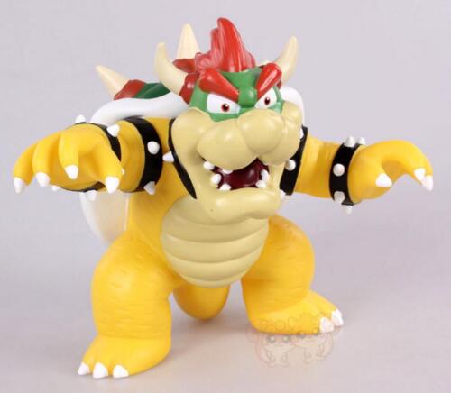 NEUF Figurine Super Mario Bros 4'' Bowser KING KOOPA PVC jouet cadeau EXPÉDIÉ DES ÉTATS-UNIS - Photo 1/3