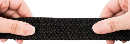 Cinturón elástico cinturón trenzado cinturón de tela cinturón elástico hombre mujer - Imagen 7 de 25