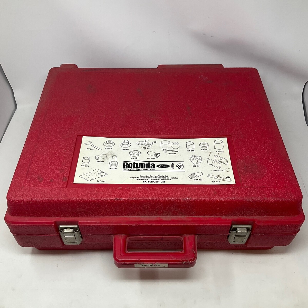 R Rotunda Essential Service Tool Set TKIT-2002N-LM Ford