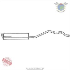 Mittelschalldämpfer Sigam für RENAULT ESPACE D ge9