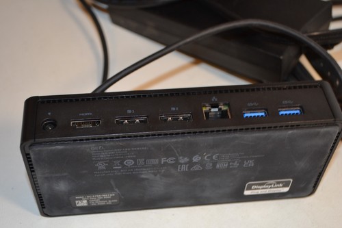 Genuine Dell D6000S Universal Docking Station with 130W AC Adapter & HDMI Cables - Afbeelding 4 van 6