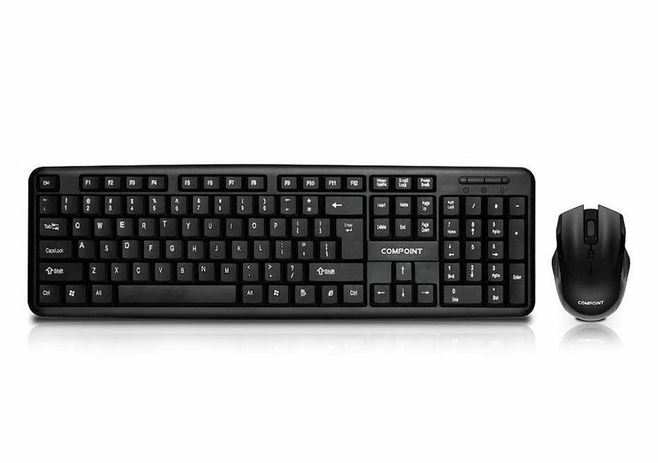 Compoint Wireless Keyboard and Optical Mouse Duo Pack - CP-KM007-W - Image 2 of 4