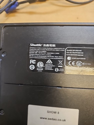 Shuttle PC DS67U Slim Fanless,Intel Celeron 3855U @1.60GHz,4GB RAM,500GB HDD - Picture 16 of 20