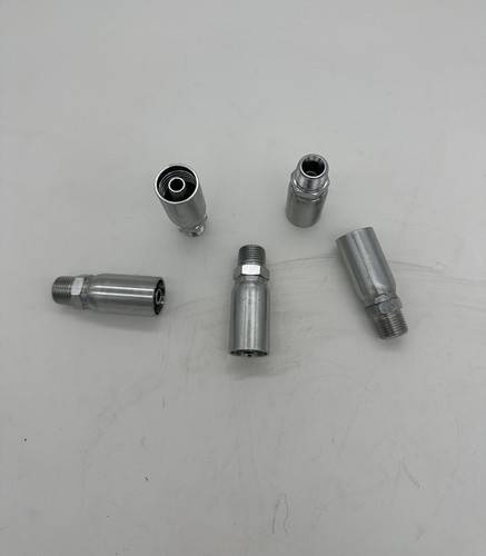 MP-10-12-U (1) Hydraulic Crimp Fitting U-Series 3/4" NPT Male Rigid HY - Picture 4 of 4
