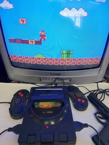 Rare Famiclone 90's video game console Haili lm-888 full kit box mint condition. - Picture 20 of 24