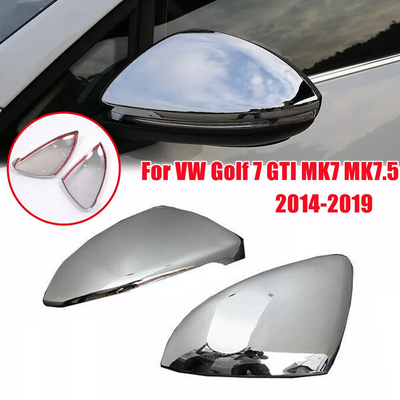 Chrome Mirror Covers For VW Crafter 2016-Up – 4-Piece Set, Self-Adhesive, Glossy Finish