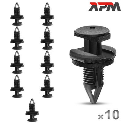 10X Clip Di Fissaggio Per Paraurti Grigio Per SUBARU E MITSUBISHI - Foto 4