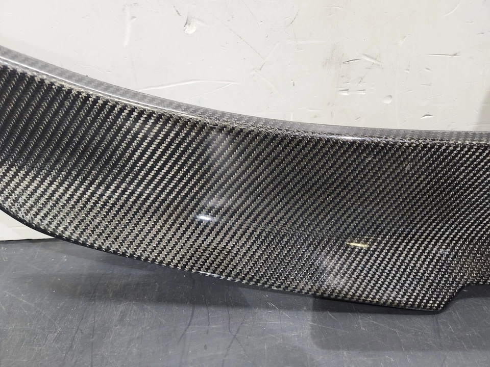 ✅ PARA BMW F33 F83 428 435 440 M4 14-20 fibra de carbono maletero alerón labio * Foto 2 de 4
