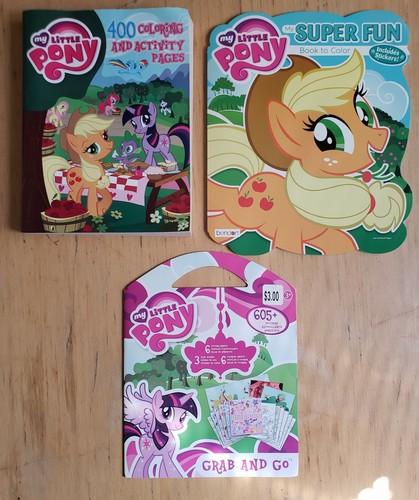 24 NUOVI libri da colorare e attività My Little Pony Jumbo, pastelli, matite e altro!! - Foto 2 di 8