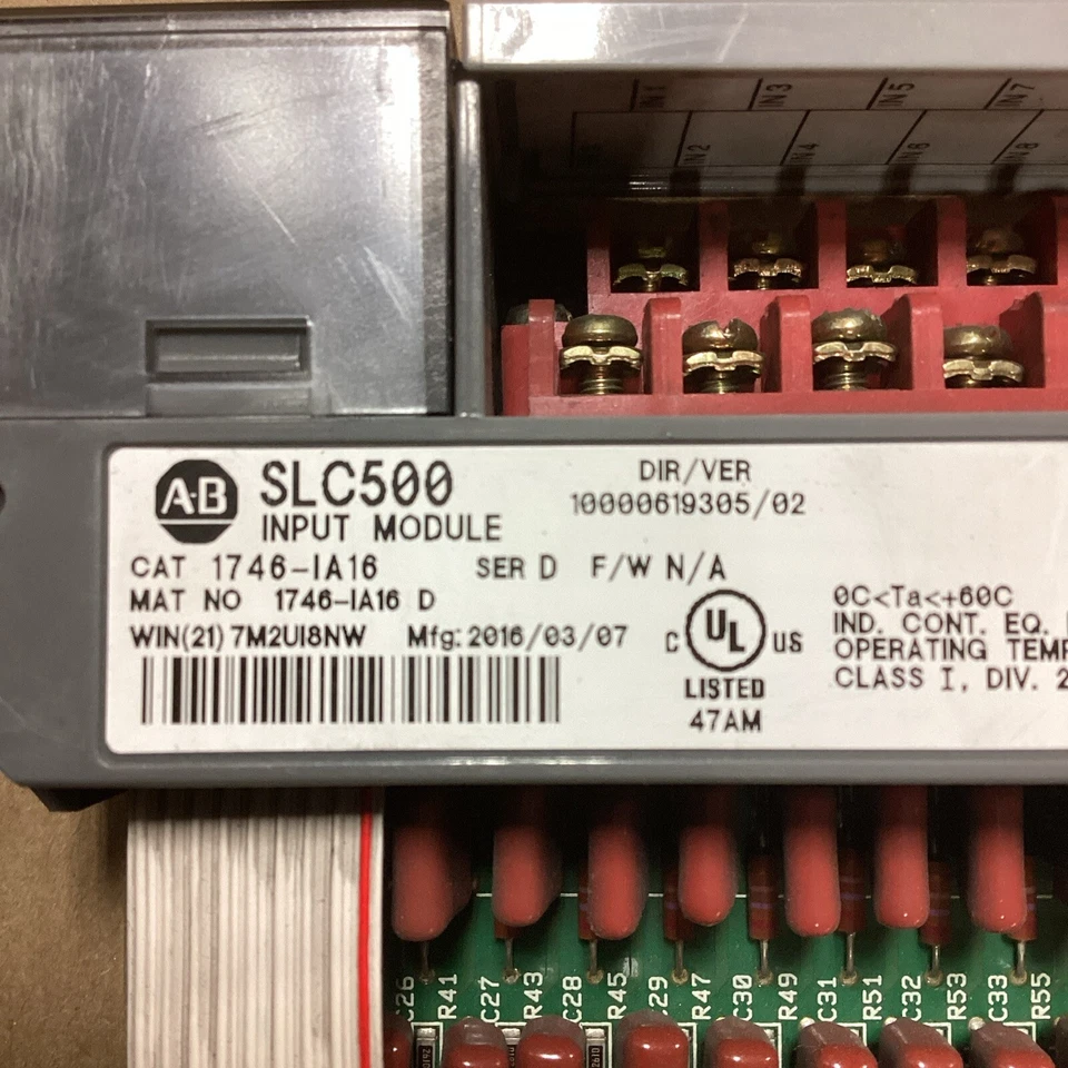 Allen Bardley 1746-IA16 Ser.D Input Module B43 - Image 3 of 4