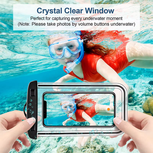 Waterproof Pouch Drift Diving Swimming Dry Bag Case Cover Underwater For Phone - Picture 3 of 23
