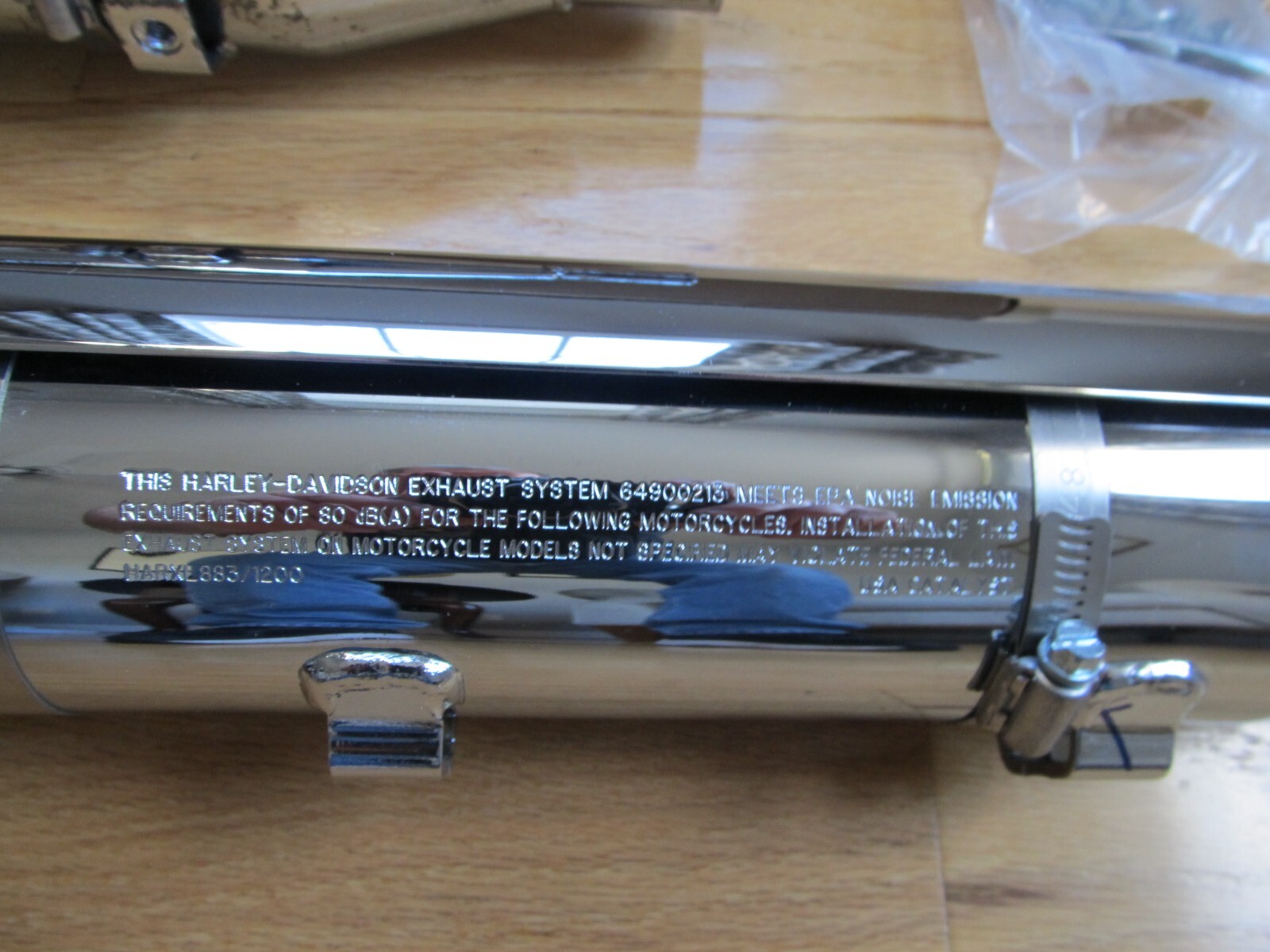 Harley Davidson Sportster Exhaust Mufflers Set 64900213 XL883 XL1200 eBay