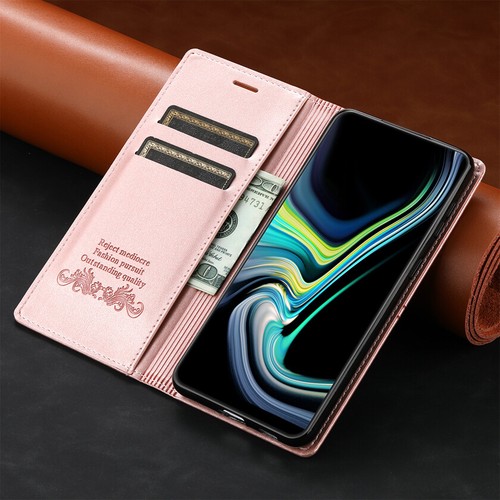 Funda billetera magnética de cuero abatible para Xiaomi Redmi Note 12 11s 10s 9 8 Pro - Imagen 27 de 28