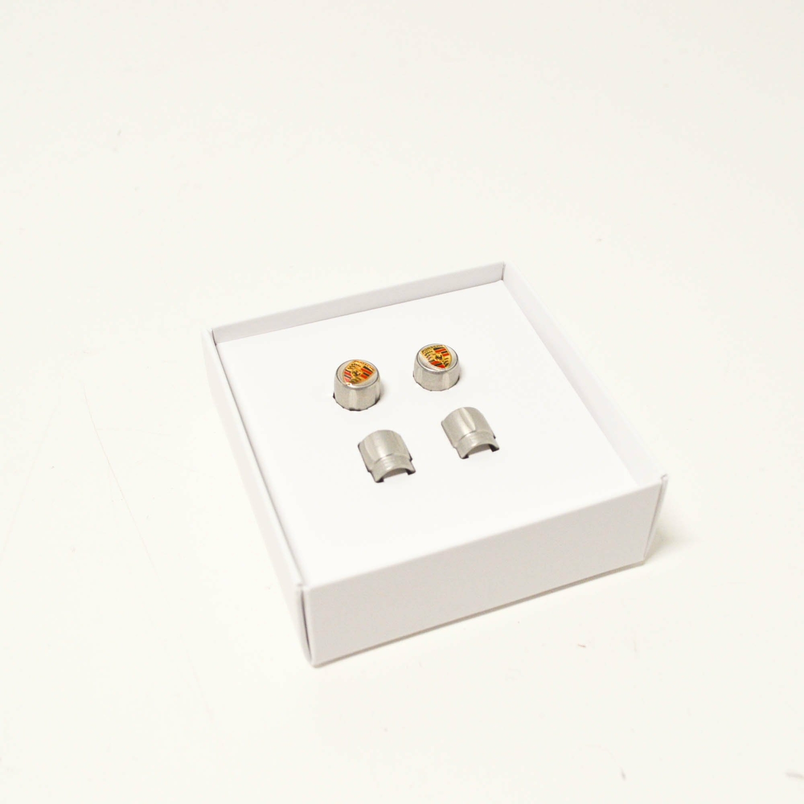 Porsche Boxster 981 Crested Valve Dust Caps Set 99104460269 NEW GENUINE eBay