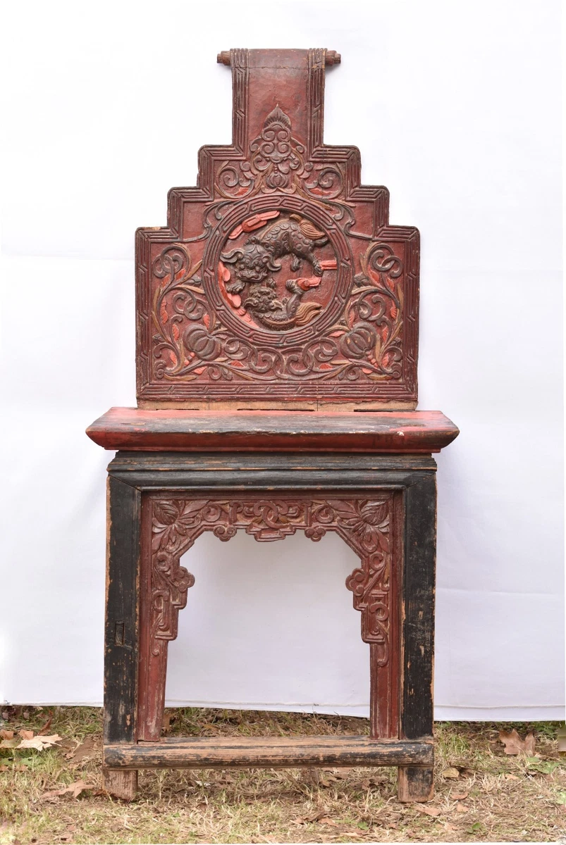 中国风红色椅子| eBay