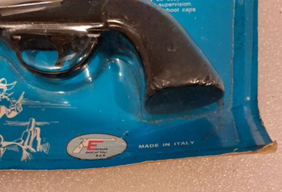 Vintage Edison Giocattoli TEX 8 Shot Cup Gun #864 Made in Italy | eBay