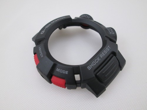 Genuine Casio G-Shock Mudman G-9000 G9000 black resin watch band & bezel set - Picture 6 of 7
