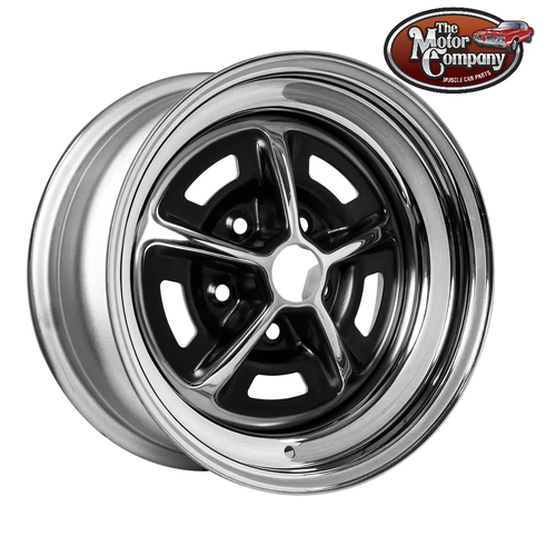 BOYD CODDINGTON 54 Series Magnum 500 15X8 5X4.75 Chrome/Semi Blk (Qty 1)