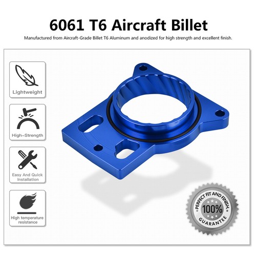 Espaciador de carrocería de acelerador de aluminio Billet para Chevy Silverado 1500 2500 HD 2001-2006 - Imagen 3 de 13