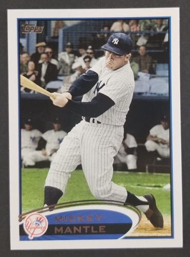 Mickey Mantle 2012 Topps Baseball Card #7 (NM)