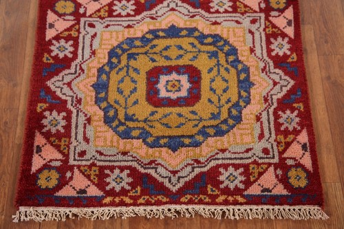 Black Friday Deal! Geometric Heriz Serapi Runner Rug 2' 5" x 7' 8" Handmade Rug - Picture 5 of 12