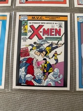The X-Men First Issue M.V.C Trading Card Singular.