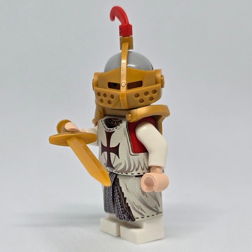 Accessoires Lego personnalisés chevalier médiéval body armure, cape et bouclier pour minifig - Photo 101 sur 148