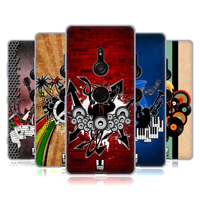 HEAD CASE DESIGNS MUSIC GENRE SOFT GEL CASE FOR SONY PHONES 1